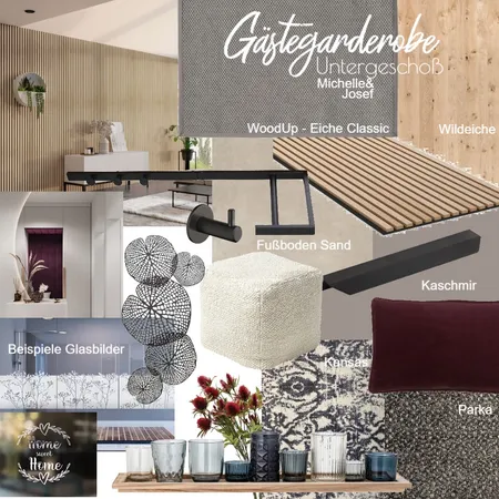 Michelle&Josef - Garderobe UG Interior Design Mood Board by susanneausserer1978 on Style Sourcebook