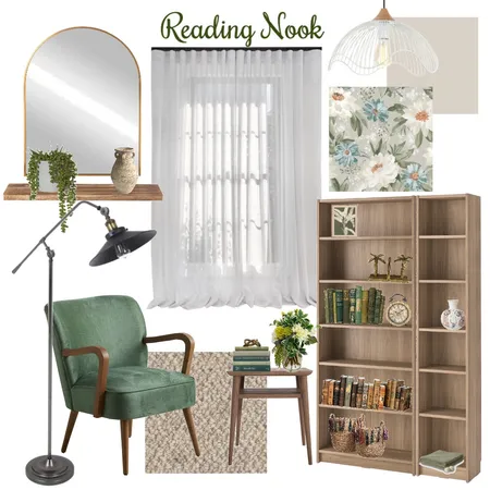 Reading Nook Inspiration Interior Design Mood Board by Ogilvie Interiors on Style Sourcebook