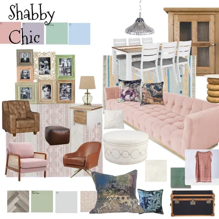 Shabby Chic Interior Design Mood Board by Tammy on Style Sourcebook