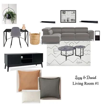 Lizzy & Dan - Living Space #1 Interior Design Mood Board by MichH on Style Sourcebook