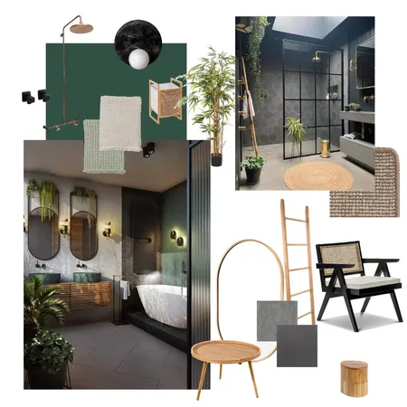 Modern tropical bathroom Interior Design Mood Board by Beatricezanarotti on Style Sourcebook