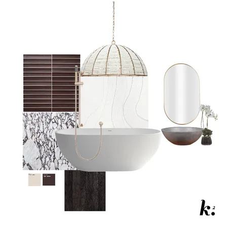 Luxury Bathroom Interior Design Mood Board by K2 Interiors on Style Sourcebook
