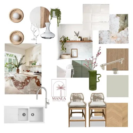 Modern Kitchen Interior Design Mood Board by Manea Interiors on Style Sourcebook