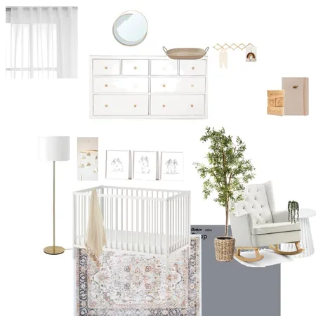 Nursery Attempt 2 Interior Design Mood Board by Kiera on Style Sourcebook