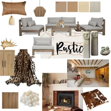 Rustic Interior Design Mood Board by Tammy on Style Sourcebook