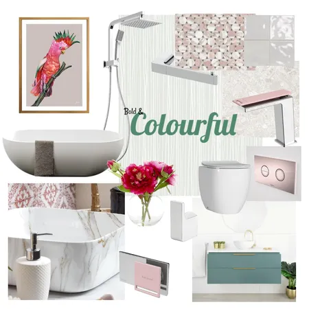 Colourful - BW Tiles Interior Design Mood Board by CSugden on Style Sourcebook