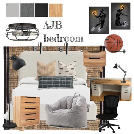AJB Bedroom Interior Design Mood Board by Renbel on Style Sourcebook