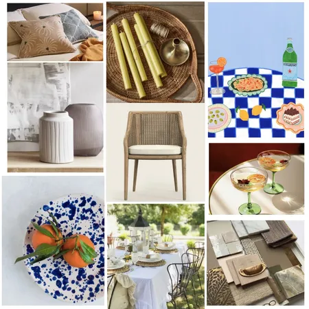 Al Fresco Dining Inspiration Interior Design Mood Board by Danielle Board on Style Sourcebook