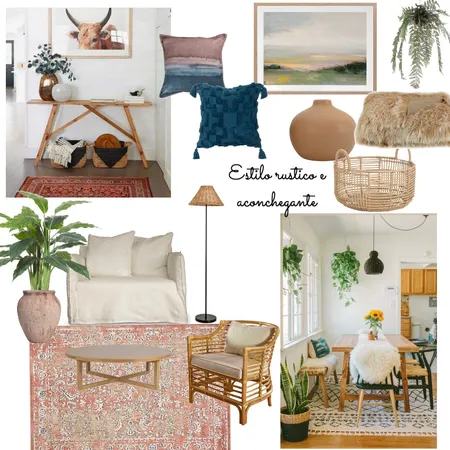 Rustic and cozy Interior Design Mood Board by PriscilaPeters on Style Sourcebook