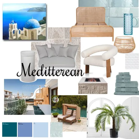 Meditterean Style Interior Design Mood Board by Tammy on Style Sourcebook