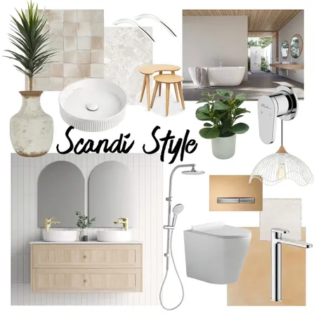 Scandi Style - BW Tiles Interior Design Mood Board by CSugden on Style Sourcebook