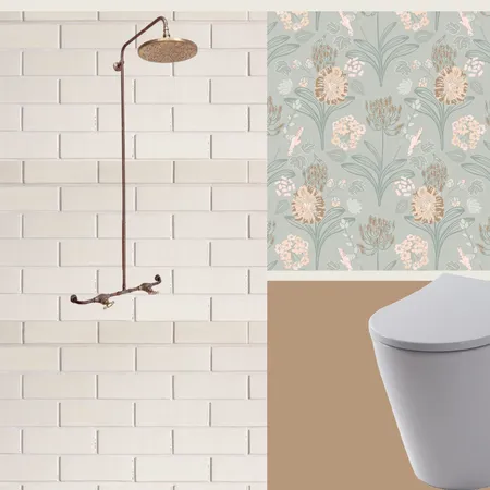 Traditional Guest Bathroom Interior Design Mood Board by Dexcom & Design on Style Sourcebook