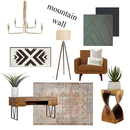 mountain wall Interior Design Mood Board by lincolnrenovations on Style Sourcebook