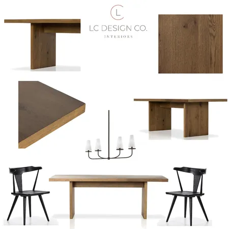 Dom - Dining Area Interior Design Mood Board by LC Design Co. on Style Sourcebook
