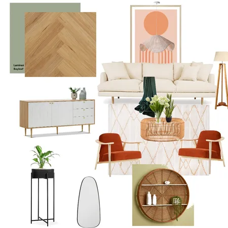 decorating with orange Interior Design Mood Board by guenis sama on Style Sourcebook