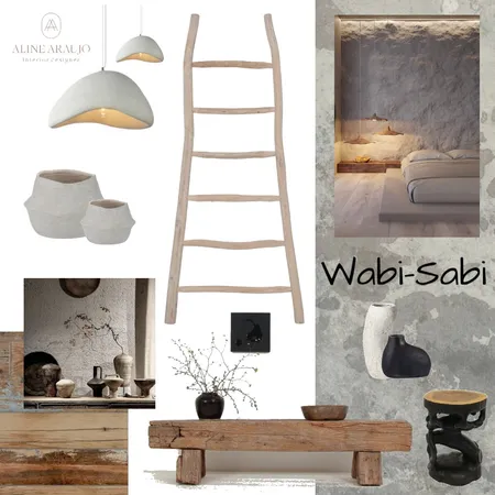 Wabi-Sabi - Athmosphere Interior Design Mood Board by Aline Araujo Interior Designer on Style Sourcebook