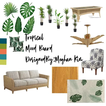 Tropical Interior Design Mood Board by meghancommitment on Style Sourcebook