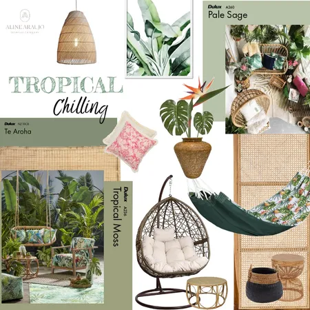 Tropical - Outdoor Interior Design Mood Board by Aline Araujo Interior Designer on Style Sourcebook