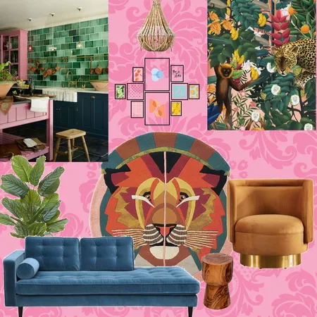 Maximalism Interior Design Mood Board by Naomi Harrison on Style Sourcebook