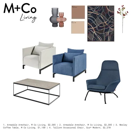 Modern Australiana Interior Design Mood Board by M+Co Living on Style Sourcebook