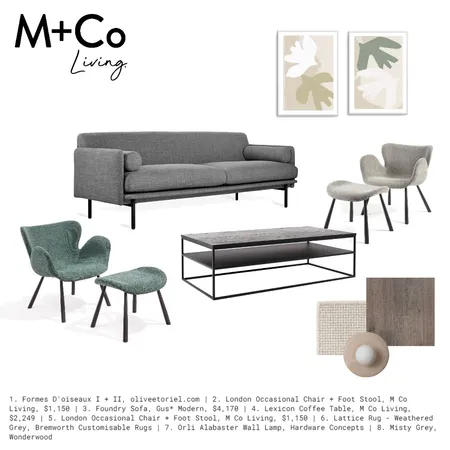 Beige Dreams Interior Design Mood Board by M+Co Living on Style Sourcebook