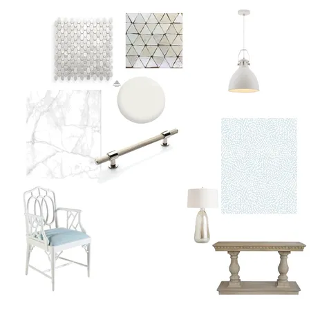 Oceans Colour Palette Blue White Silver Oak Interior Design Mood Board by Coco Interiors on Style Sourcebook