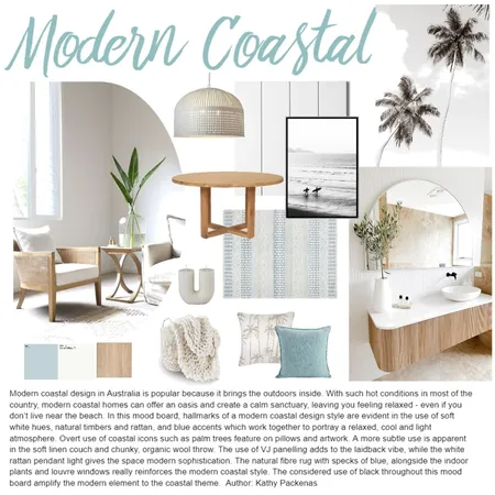 Coastal Luxe Interior Design Mood Board by kathypackenas on Style Sourcebook