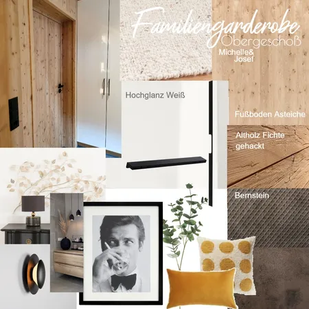 Michelle&Josef - Garderobe OG Interior Design Mood Board by susanneausserer1978 on Style Sourcebook