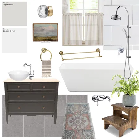 Transitional Bathroom Interior Design Mood Board by Tayte Ashley on Style Sourcebook
