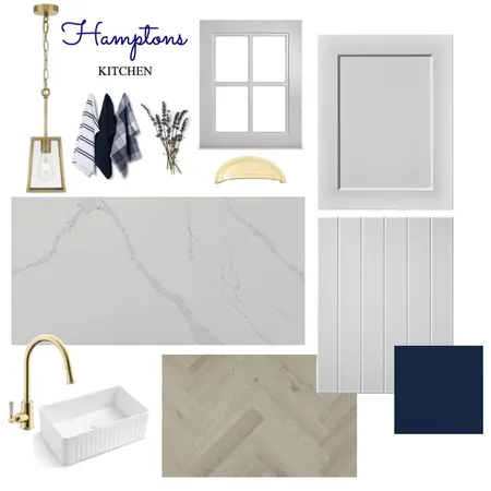 Hamptons Kitchen Interior Design Mood Board by MichH on Style Sourcebook