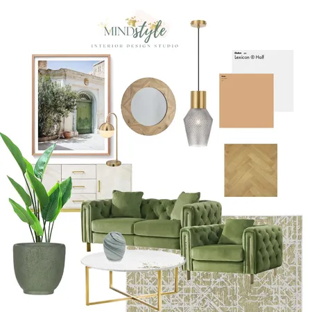Green Goddess Interior Design Mood Board by Shelly Thorpe for MindstyleCo on Style Sourcebook