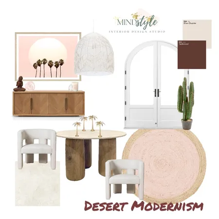 Desert Modernism Interior Design Mood Board by Shelly Thorpe for MindstyleCo on Style Sourcebook