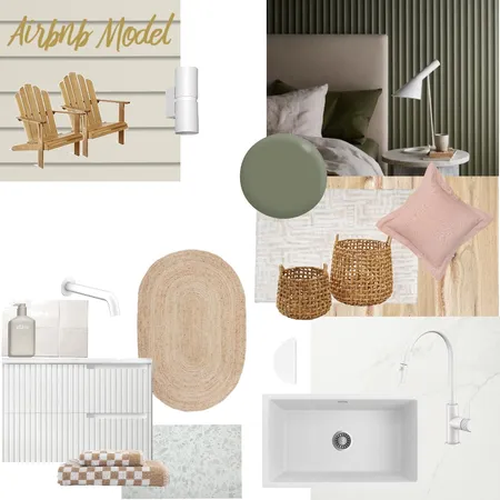TH&CO Airbnb Model Interior Design Mood Board by hannahlchapman on Style Sourcebook