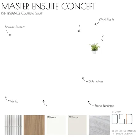 MASTER ENSUITE CONCEPT Interior Design Mood Board by Debschmideg on Style Sourcebook