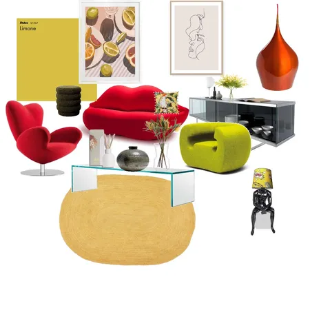 Modul 7.2.B Interior Design Mood Board by Anjuska on Style Sourcebook