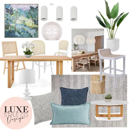 Coastal Livingroom Grey Interior Design Mood Board by Luxe Style Co. on Style Sourcebook