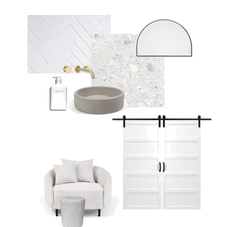 Terrazzo Bathroom Interior Design Mood Board by Stacey Newman Designs on Style Sourcebook