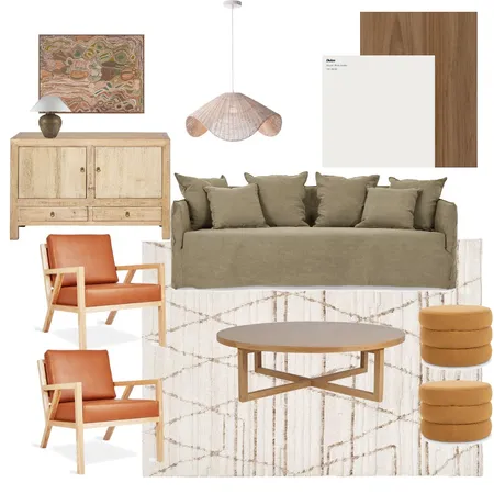 olive living room Interior Design Mood Board by tyseer on Style Sourcebook