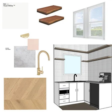 KITCHENETTE Interior Design Mood Board by Breannen-Faye Guegan-Hill on Style Sourcebook