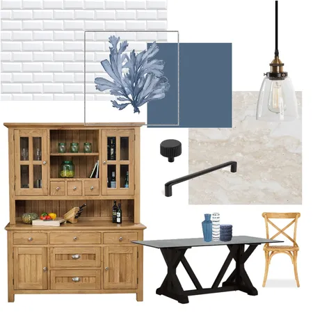 מטבח כפרי כחול Interior Design Mood Board by aviassdesign on Style Sourcebook