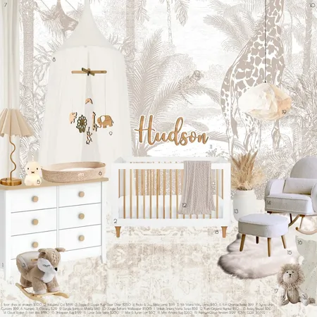 Nursery Interior Design Mood Board by gemma.shahrivar on Style Sourcebook