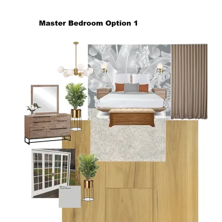 Mimi & Aime Mater Bedroom option 1 Interior Design Mood Board by Asma Murekatete on Style Sourcebook