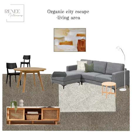 Organic city escape-living Interior Design Mood Board by Renee Interiors on Style Sourcebook