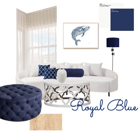 royal blue Interior Design Mood Board by Stephanie.ath on Style Sourcebook