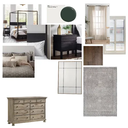 Master Bedroom DRAFT Interior Design Mood Board by Jess Collins Interiors on Style Sourcebook