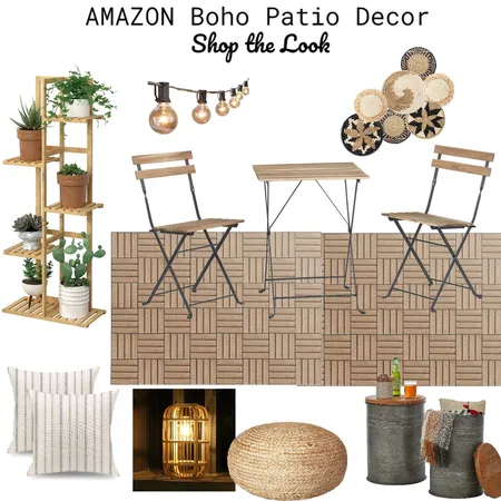 Boho Neutral Balcony/Patio Mood board Interior Design Mood Board by Bwty Designs on Style Sourcebook