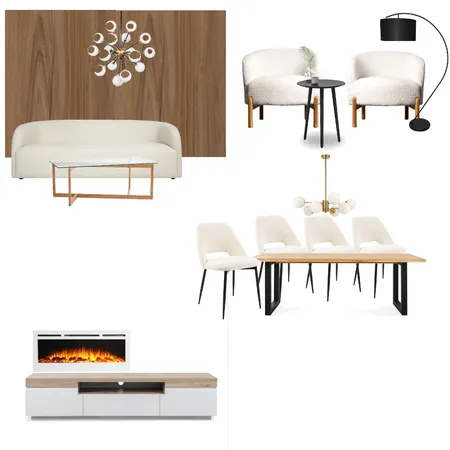 Varijanta 2 dnevni boravak Interior Design Mood Board by PetraElla on Style Sourcebook