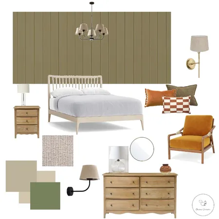 Alpine Guest Bedroom Interior Design Mood Board by Chestnut Interior Design on Style Sourcebook