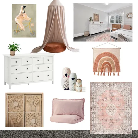 Leahs room Interior Design Mood Board by Oleander & Finch Interiors on Style Sourcebook