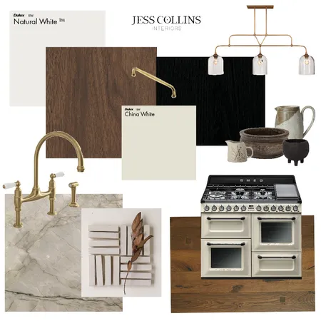 Kitchen Finishes Interior Design Mood Board by Jess Collins Interiors on Style Sourcebook